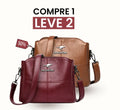 Bolsa Feminina de Couro - Compre 1 Leve 2