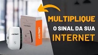 Amplificador e Repetidor de WiFi Ultra